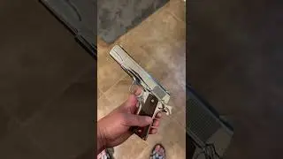 Colt 1911 Mirror, High Polish Stainless Steel .45
