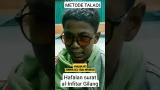 Hafalan QS: Al Infitar-Gilang #yayasan #hrti #2023 #viral #dakwahislam