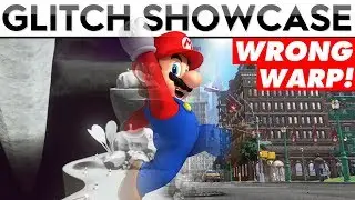 WRONG WARPING FROM DARK SIDE TO NEW DONK CITY!! | Mario Odyssey Glitch Showcase