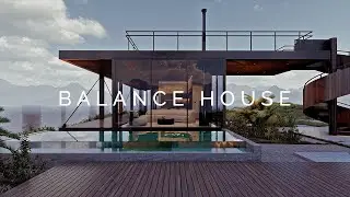 BALANCE HOUSE - 95 sqm modular minimalist contemporary house (house tour)