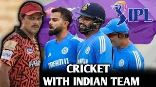 CRICKET WITH INDIAN TEAM | ROUND2HELL | R2H 