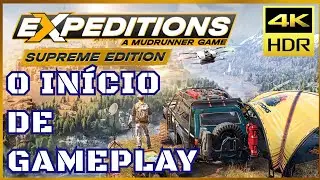 Expeditions: A Mudrunner Game - Gameplay Start, in Brazilian Portuguese!
