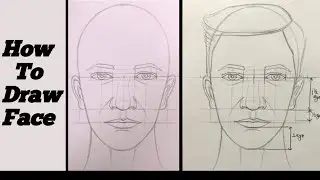 How to Draw Face | for Beginners | Tutorial | Step by Step
