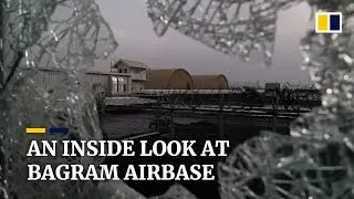 Inside look at abandoned Bagram airbase where US ran its main Afghanistan detention centre