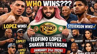 SHOCKING PREDICTIONS! 🤯 Boxing Insiders Break Down Lopez vs Shakur WHO WINS???