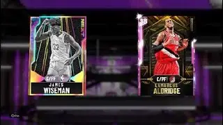 NBA 2K20 Galaxy Opal James Wiseman Stats and Badges!!!