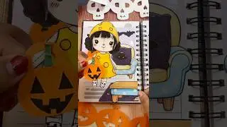 🎃Зои, бумажная кукла из &laquo;Охотницы&raquo;, одевается как маленький сыр 🧀🎃 | Легкий рисунок для детей | #...