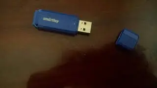 Флешка USB флэш-диск накопитель 8GB Smart Buy Dock Blue   | компьютерные технологии #25