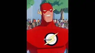 Can Flash beat Superman in a race? #shorts #dc #dcau #edit