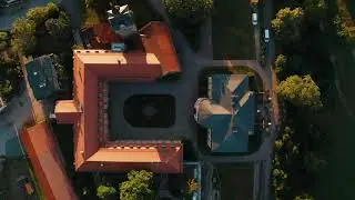 WHERE J. S. BACH PLAYED PIANO &ndash;The unique castle of Ettersburg in Thuringia from above