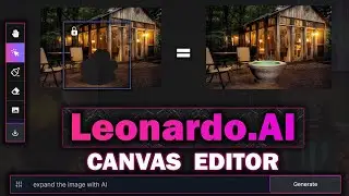 Leonardo AI Canvas Editor &mdash; базовая обработка изображений