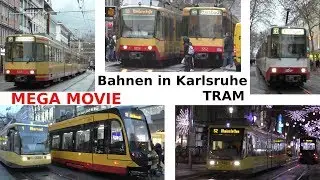 TRAM MEGA MOVIE Straßenbahn & Stadtbahn Karlsruhe