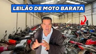 LEIL&Atilde;O DE MOTOS SEMINOVAS ESCONDIDAS NO GALP&Atilde;O SECRETO *barato*