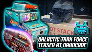 Galactic Tank Force Pinball - Special Teaser in BarnCade - New 2023