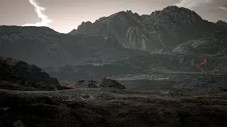 World Forge Lava Landscape - Nanite Displacement || Landscape Render in Unreal Engine 5