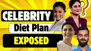 Celebrity Diets EXPOSED: What Kareena, Alia & Virat Really Eat!