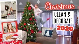 CHRISTMAS CLEAN & DECORATE WITH ME 2020 | CHRISTMAS HOUSE TRANSFORMATION!