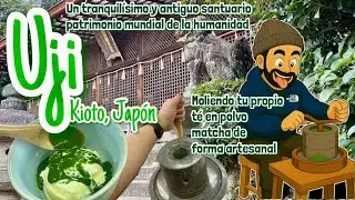 Uji, Kioto, como nunca antes 🍵moliendo tu propio matcha y visitando santuario Ujigami (UNESCO) Jap&oacute;n