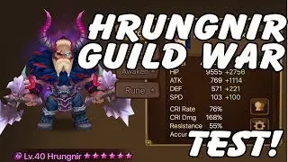 G2 Guild War with Hrungnir Thoughts and Testing