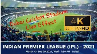 Dubai International Stadium-IPL 2021-Match 43 (RCB vs RR)