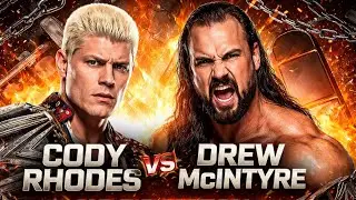 Cody Rhodes vs Drew McIntyre – NO DISQUALIFICATION MATCH | Absolute Chaos 🔥 