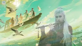 Chinese Zen Music: Bamboo flute, Erhu & Guzheng | Peaceful Mind Music @peacefultomelody 