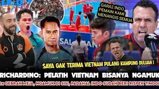 RICHARDINO SAMPE KETAWA LIHAT REAKSI PELATIH VIETNAM‼️MENTAL TIMNAS FUTSAL INDO LEBIH MATANG SOAL IN