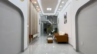 Bình Tân. Nhà mới hẻm 120 Lê Văn Quới 1 trệt 1 lửng 1 lầu Hẻm rộng 6m gần Ngã Tư Bốn Xã