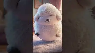 Inflated Dog Plush in Quietcore Aesthetic | Gentle Toyroom