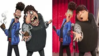 Despicable Me 4 s Best Scenes Funny Drawing Memes Part 2