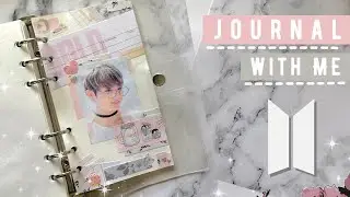 DIY BTS Journal // Jungkook Pink Theme 💕