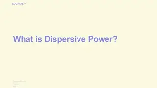 What is Dispersive Power?