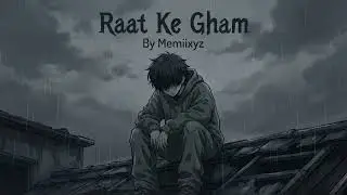 Raat Ke Gham - Memiixyz | Official Audio | Emotional Rap Song | Heartbreak Urdu Hindi Melodic Rap