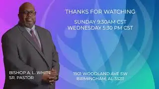 Sunday Morning Worship LIVE from Victory Life Christian Center - Birmingham, AL