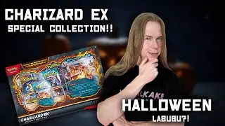 Charizard EX + LABUBU HALLOWEEN UNBOXING 2025! 🎃🔥