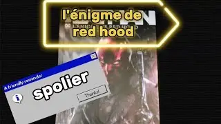 Review de batman l'&eacute;nigme de red hood #spoiler #comics #livres #geek 