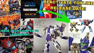 Transformers Reactivate MERCH RELEASE DATE REVEALED, Legacy Tigerhawk IN HAND Images + MORE!!!