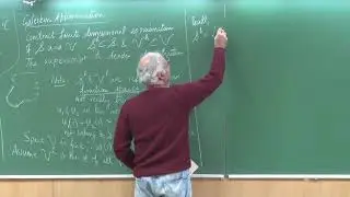 Lecture09_PartA: Galerkin's Approximation (Finite Element Methods for Fluid Dynamics-Sanjay Mittal)