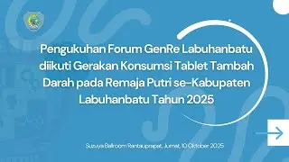 Pengukuhan Forum GenRe Labuhanbatu 2025