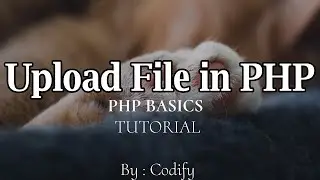 Upload file using PHP | move_uploaded_file() and file restriction explained | PHP for beginners 5