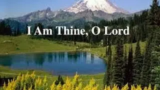 I AM THINE with Refrain by W. Howard Doane and Fanny Crosby 1875 #american #salvation #lowrey 4/4