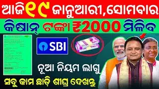 Today's morning news odisha/19 january 2026/heavy to heavy rain/odisha news today/odisha samachar