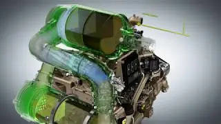 John Deere engine animation