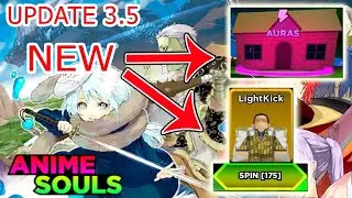 Anime Souls Simulator - Update 3.5 Add AURAS & New Skills & New 27 Secret Codes