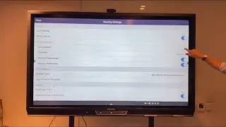 ActivPanel v7 - a typical Zoom lesson