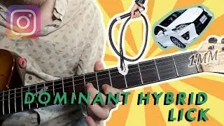 1 Minute Monday - Dominant Hybrid Lick - G7