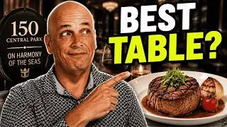 BEST MEAL ON HARMONY OF THE SEAS? | 150 Central Park Honest Review #kmgetaways #cruise