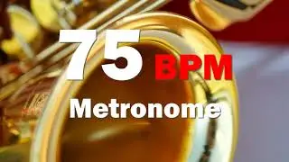 75 bpm metronome, 메트로놈 75, 박자 75, 템포 75