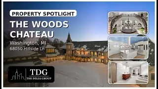 The Woods Chateau | 14-Acre Lakefront French Estate in Washington, MI