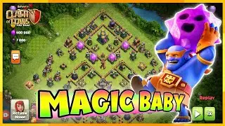Magic Baby - SUPER BOWLER ATTACK TH14 - Legend League Attack Strategy